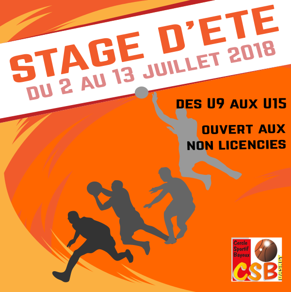 Stage été : les inscription sont ouvertes !